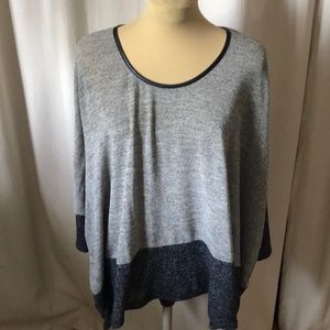 Patrizia Luca poncho style flow top